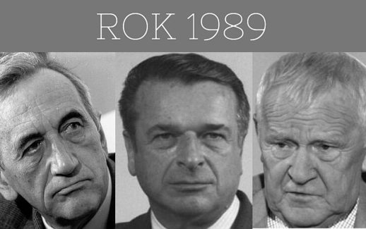 Premierzy roku 1989: Rakowski, Kiszczak, Mazowiecki